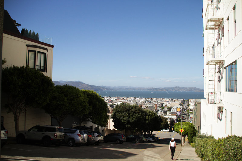 La vue depuis Pacific Heights